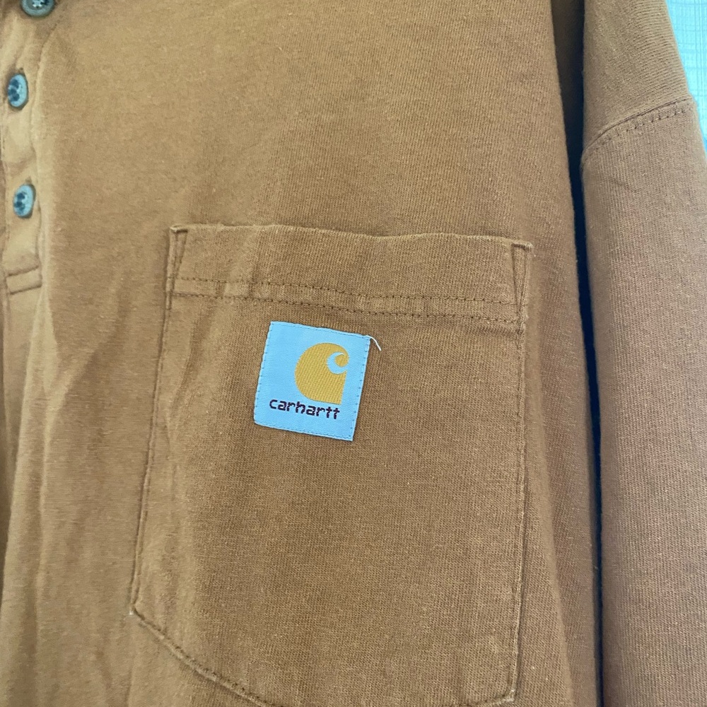 Carhartt Tan XL Tall Shirt